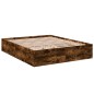 vidaXL Bettgestell Räuchereiche 150x200 cm Holzwerkstoff vidaXL Bettgestell Räuchereiche 150x200 cm Holzwerkstoff