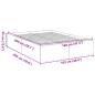 vidaXL Bettgestell Grau Sonoma 160x200 cm Holzwerkstoff vidaXL Bettgestell Grau Sonoma 160x200 cm Holzwerkstoff