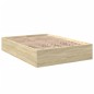 vidaXL Bettgestell Sonoma-Eiche 140x190 cm Holzwerkstoff vidaXL Bettgestell Sonoma-Eiche 140x190 cm Holzwerkstoff
