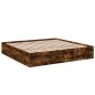 vidaXL Bettgestell Räuchereiche 200x200 cm Holzwerkstoff vidaXL Bettgestell Räuchereiche 200x200 cm Holzwerkstoff