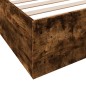 vidaXL Bettgestell Räuchereiche 200x200 cm Holzwerkstoff vidaXL Bettgestell Räuchereiche 200x200 cm Holzwerkstoff