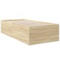 vidaXL Bettgestell Sonoma-Eiche 90x200 cm Holzwerkstoff vidaXL Bettgestell Sonoma-Eiche 90x200 cm Holzwerkstoff