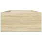 vidaXL Bettgestell Sonoma-Eiche 90x200 cm Holzwerkstoff vidaXL Bettgestell Sonoma-Eiche 90x200 cm Holzwerkstoff
