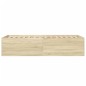 vidaXL Bettgestell Sonoma-Eiche 90x200 cm Holzwerkstoff vidaXL Bettgestell Sonoma-Eiche 90x200 cm Holzwerkstoff