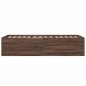 vidaXL Bettgestell Braun Eichen-Optik 90x200 cm Holzwerkstoff vidaXL Bettgestell Braun Eichen-Optik 90x200 cm Holzwerkstoff