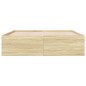 vidaXL Bettgestell Sonoma-Eiche 180x200 cm Holzwerkstoff vidaXL Bettgestell Sonoma-Eiche 180x200 cm Holzwerkstoff