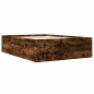 vidaXL Bettgestell Räuchereiche 140x200 cm Holzwerkstoff vidaXL Bettgestell Räuchereiche 140x200 cm Holzwerkstoff