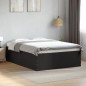 vidaXL Bettgestell Schwarz 120x200 cm Holzwerkstoff vidaXL Bettgestell Schwarz 120x200 cm Holzwerkstoff