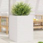 vidaXL Pflanzkübel Weiß 50x50x68,5 cm Massivholz Kiefer vidaXL Pflanzkübel Weiß 50x50x68,5 cm Massivholz Kiefer