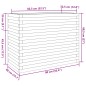 vidaXL Pflanzkübel Weiß 90x40x68,5 cm Massivholz Kiefer vidaXL Pflanzkübel Weiß 90x40x68,5 cm Massivholz Kiefer