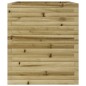 vidaXL Pflanzkübel 90x60x68,5 cm Kiefernholz Imprägniert vidaXL Pflanzkübel 90x60x68,5 cm Kiefernholz Imprägniert