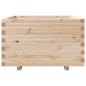 vidaXL Pflanzkübel 80x80x49,5 cm Massivholz Kiefer vidaXL Pflanzkübel 80x80x49,5 cm Massivholz Kiefer