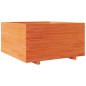 vidaXL Pflanzkübel Wachsbraun 90x90x49,5 cm Massivholz Kiefer vidaXL Pflanzkübel Wachsbraun 90x90x49,5 cm Massivholz Kiefer