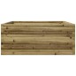 vidaXL Pflanzkübel 110x110x49,5 cm Kiefernholz Imprägniert vidaXL Pflanzkübel 110x110x49,5 cm Kiefernholz Imprägniert