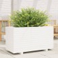 vidaXL Pflanzkübel Weiß 90x40x49,5 cm Massivholz Kiefer vidaXL Pflanzkübel Weiß 90x40x49,5 cm Massivholz Kiefer