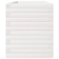 vidaXL Pflanzkübel Weiß 110x40x49,5 cm Massivholz Kiefer vidaXL Pflanzkübel Weiß 110x40x49,5 cm Massivholz Kiefer