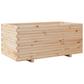 vidaXL Pflanzkübel 110x60x49,5 cm Massivholz Kiefer