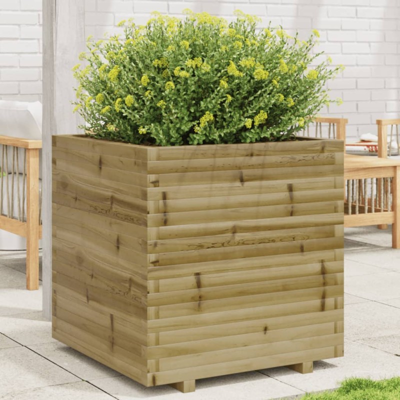 vidaXL Pflanzkübel 70x70x72,5 cm Kiefernholz Imprägniert vidaXL Pflanzkübel 70x70x72,5 cm Kiefernholz Imprägniert