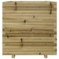 vidaXL Pflanzkübel 70x70x72,5 cm Kiefernholz Imprägniert vidaXL Pflanzkübel 70x70x72,5 cm Kiefernholz Imprägniert