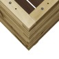 vidaXL Pflanzkübel 60x60x72 cm Kiefernholz Imprägniert vidaXL Pflanzkübel 60x60x72 cm Kiefernholz Imprägniert