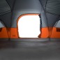 vidaXL Kuppel-Familienzelt 11 Personen Grau und Orange Wasserdicht vidaXL Kuppel-Familienzelt 11 Personen Grau und Orange Wasserdicht