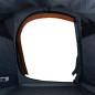 vidaXL Tunnelzelt 2 Personen Grau und Orange Wasserdicht vidaXL Tunnelzelt 2 Personen Grau und Orange Wasserdicht