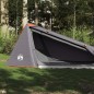 vidaXL Tunnelzelt 1 Person Grau und Orange Wasserdicht vidaXL Tunnelzelt 1 Person Grau und Orange Wasserdicht