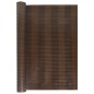 vidaXL Balkon-Sichtschutz Braun und Schwarz 600x80 cm Poly Rattan vidaXL Balkon-Sichtschutz Braun und Schwarz 600x80 cm Poly Rattan