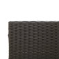vidaXL Gartensofa in L-Form mit Tisch und Kissen Schwarz Poly Rattan vidaXL Gartensofa in L-Form mit Tisch und Kissen Schwarz Poly Rattan
