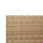 vidaXL Gartensofa in L-Form mit Tisch und Kissen Beige Poly Rattan vidaXL Gartensofa in L-Form mit Tisch und Kissen Beige Poly Rattan