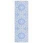 vidaXL Outdoor-Teppich Babyblau 80x250 cm PP