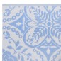 vidaXL Outdoor-Teppich Babyblau 80x250 cm PP