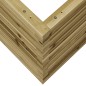 vidaXL Pflanzkübel 60x60x68,5 cm Kiefernholz Imprägniert vidaXL Pflanzkübel 60x60x68,5 cm Kiefernholz Imprägniert
