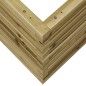 vidaXL Pflanzkübel 70x70x68,5 cm Kiefernholz Imprägniert vidaXL Pflanzkübel 70x70x68,5 cm Kiefernholz Imprägniert