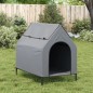 vidaXL Hundehütte Anthrazit Oxford-Gewebe und Stahl vidaXL Hundehütte Anthrazit Oxford-Gewebe und Stahl