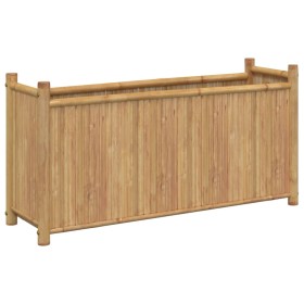 vidaXL Pflanzkübel 100x30x50 cm Bambus