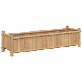 vidaXL Pflanzkübel 100x30x25 cm Bambus