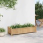 vidaXL Pflanzkübel 100x30x25 cm Bambus