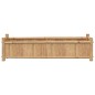 vidaXL Pflanzkübel 100x30x25 cm Bambus