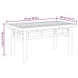 vidaXL Couchtisch 70x40x35 cm Bambus vidaXL Couchtisch 70x40x35 cm Bambus