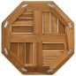 vidaXL Tischplatte 40x40x2,5 cm Achteckig Massivholz Teak vidaXL Tischplatte 40x40x2,5 cm Achteckig Massivholz Teak