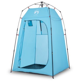 vidaXL Sichtschutzzelt Blau Quick Release Wasserdicht