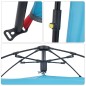 vidaXL Sichtschutzzelt Blau Quick Release Wasserdicht vidaXL Sichtschutzzelt Blau Quick Release Wasserdicht