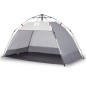 vidaXL Strandzelt 2 Personen Grau Quick Release Wasserdicht vidaXL Strandzelt 2 Personen Grau Quick Release Wasserdicht
