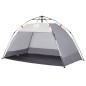 vidaXL Strandzelt 2 Personen Grau Quick Release Wasserdicht vidaXL Strandzelt 2 Personen Grau Quick Release Wasserdicht