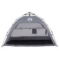 vidaXL Strandzelt 2 Personen Grau Quick Release Wasserdicht vidaXL Strandzelt 2 Personen Grau Quick Release Wasserdicht