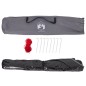 vidaXL Strandzelt 2 Personen Grau Quick Release Wasserdicht vidaXL Strandzelt 2 Personen Grau Quick Release Wasserdicht