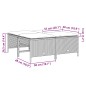 vidaXL Gartenhocker mit Kissen 4 Stk. Schwarz Poly Rattan vidaXL Gartenhocker mit Kissen 4 Stk. Schwarz Poly Rattan