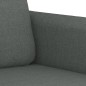 vidaXL 4-tlg. Sofagarnitur mit Kissen Dunkelgrau Stoff vidaXL 4-tlg. Sofagarnitur mit Kissen Dunkelgrau Stoff