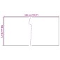 vidaXL Balkon-Sichtschutz Hellbraun 500x100 cm Poly Rattan vidaXL Balkon-Sichtschutz Hellbraun 500x100 cm Poly Rattan